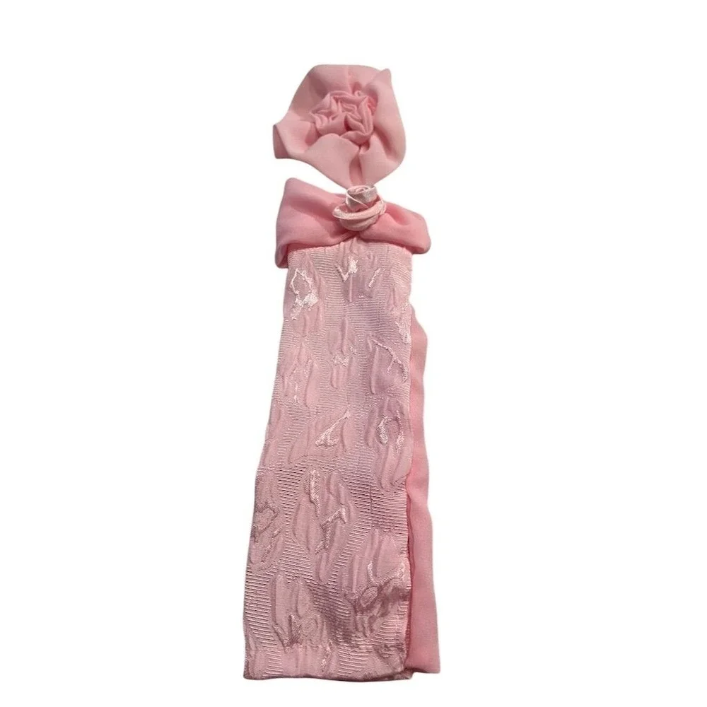 Fashion Doll Pink Evening Gown & Headpiece‎ for Barbie-Sized Dolls